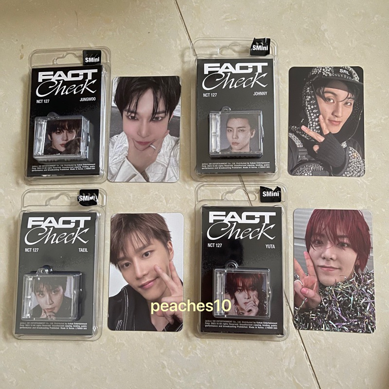 [Ready stock] Nct127 fact check smini ver (fullset unsealed) | Shopee ...