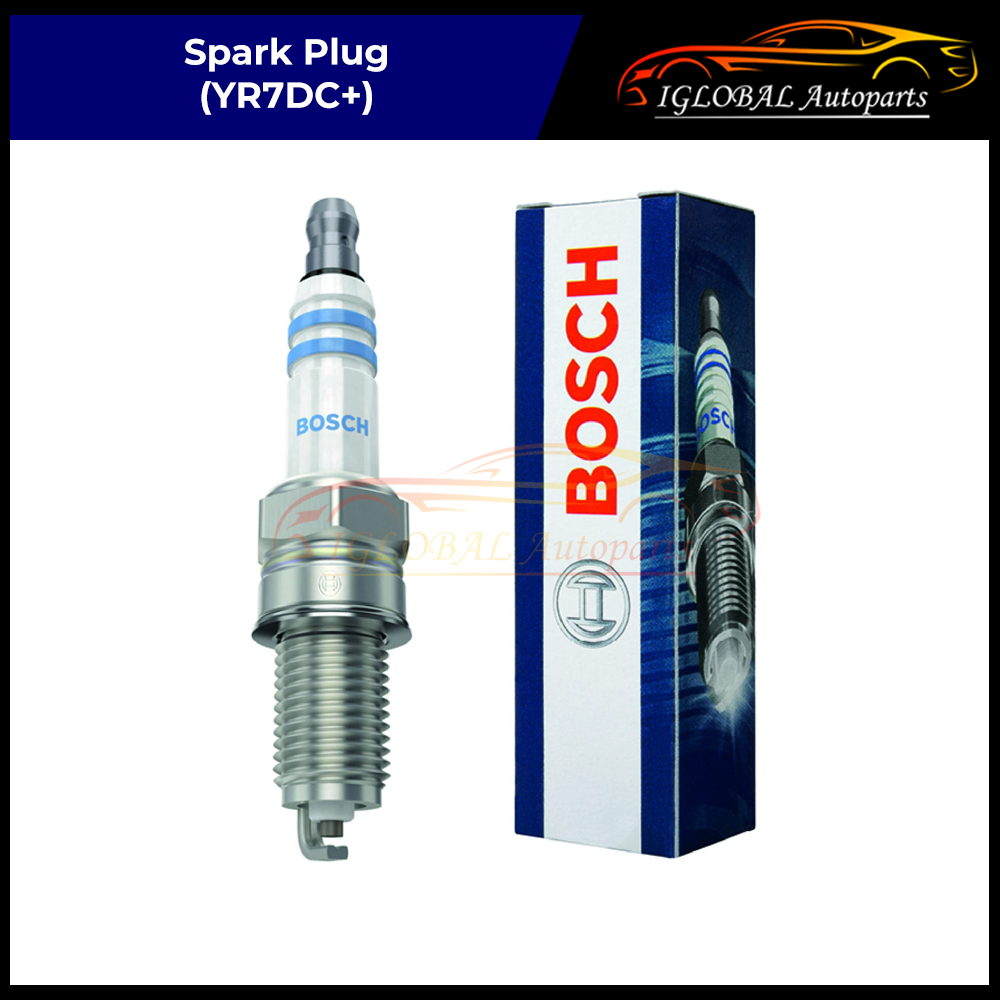 (4pcs) Bosch YR7DC+ Spark Plug Perodua Myvi Lagi Best, Alza / Toyota