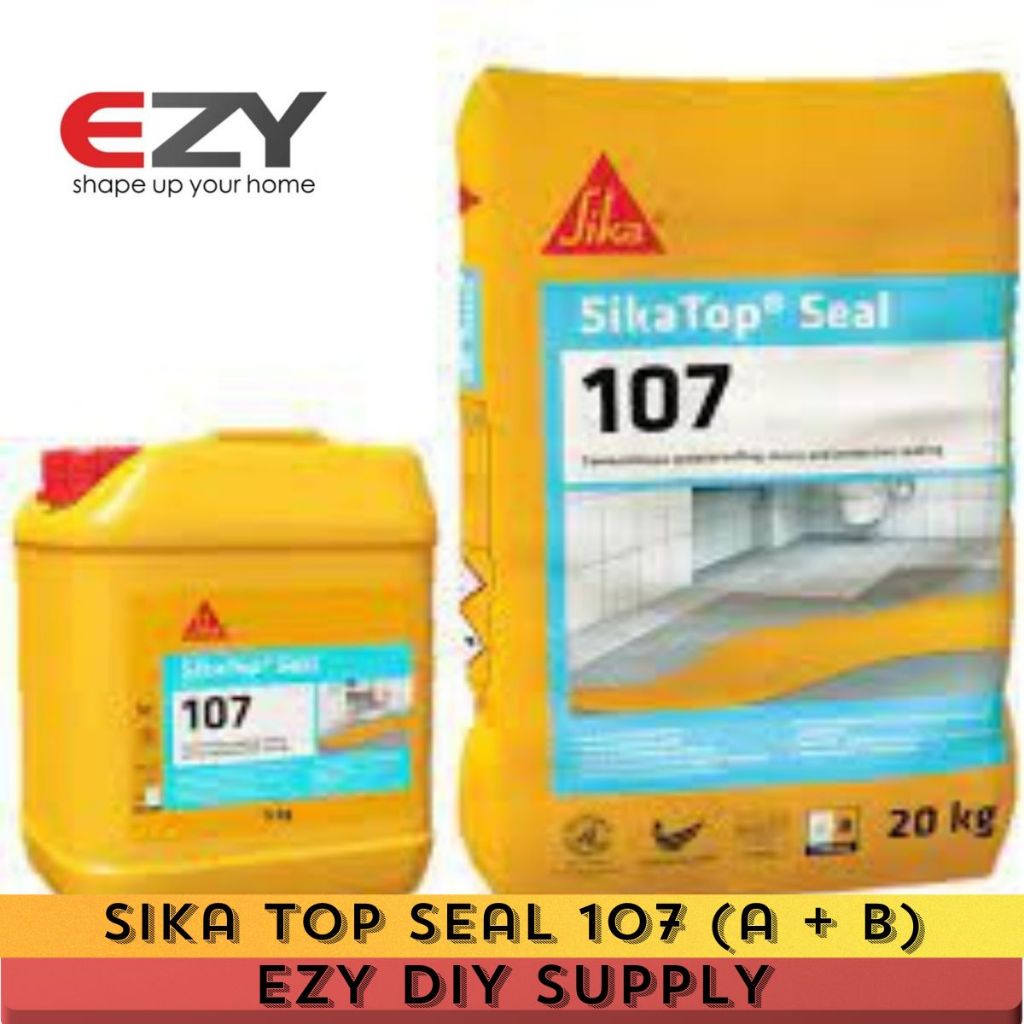 SIKA Sikatop Seal 107 (A + B) Cement Based Waterproof Waterproofing ...