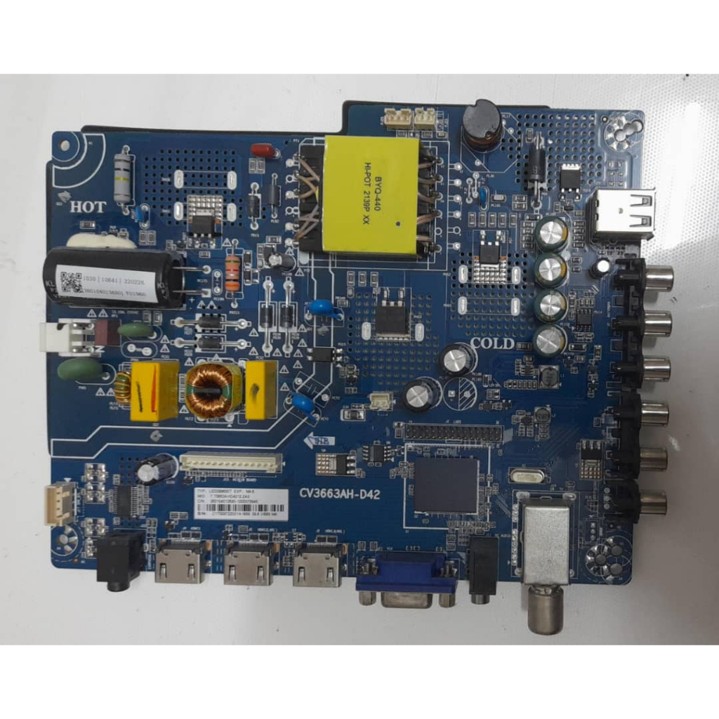 (C243) Haier LE32B9600T Mainboard, LVDS, Sensor. Used TV Spare Part LCD