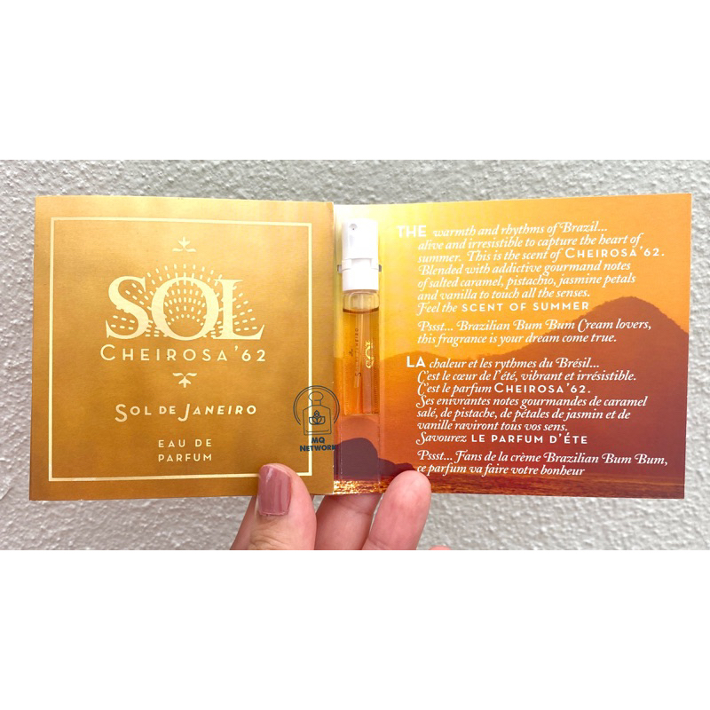 Sample/Vials Sol de Janeiro SOL Cheirosa'62 EDP (1ml) Shopee Malaysia