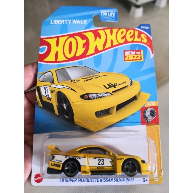 Hot Wheels Nissan Silvia S15 US Card LB Super Silhouette (Yellow ...