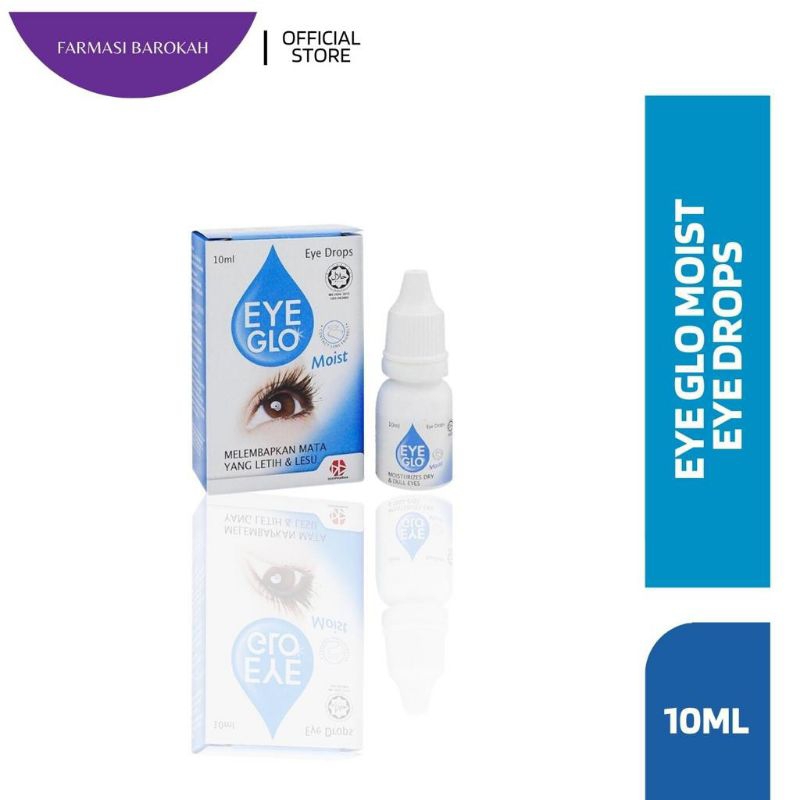 Eye Glo Moist Eye Drops 10ml | Shopee Malaysia