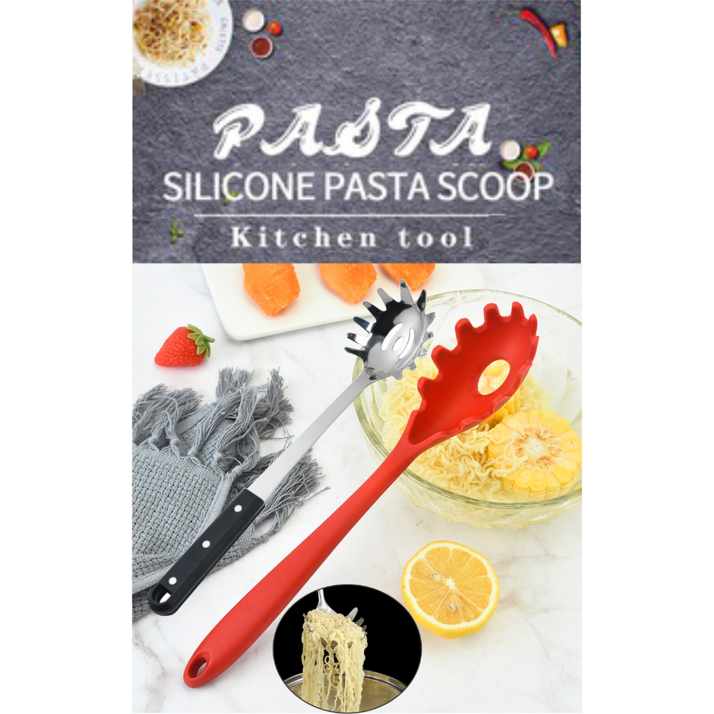 Pasta and Spaghetti Slot Spaghetti Spaghetti Spaghetti Noodle Spoon Food Grade Silicone