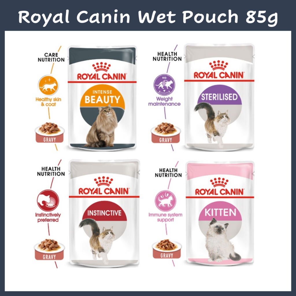 GUN PET Royal Canin Pouch Wet Food Pouch Instinctive Intense Beauty