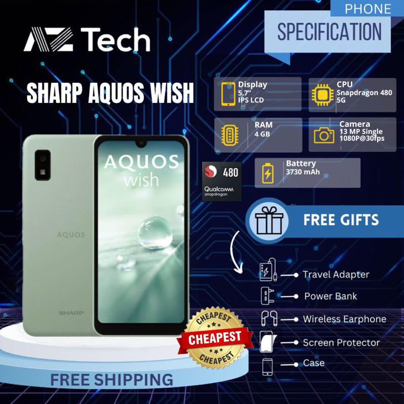 Sharp Aquos Wish SH-M20 & 1 Year Warranty | Shopee Malaysia