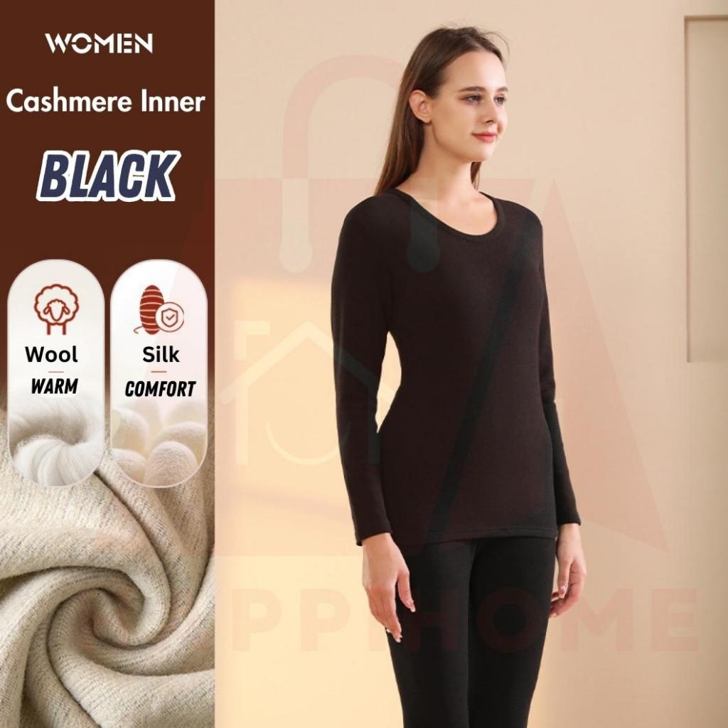 Men Women Winter Inner Wear Fleece Long Warm Cotton Thick Thermal Plus Size Long Johns Light Double Layer Velvet Shopee Malaysia