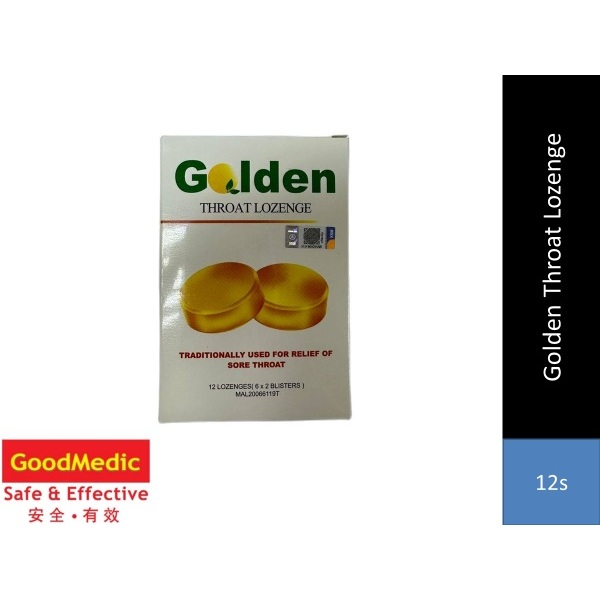 Golden Throat Lozenge (12s) | Shopee Malaysia
