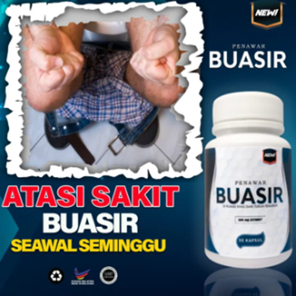 Penawar Buasir Ubat Buasir 30 Kapsul Hermorrhoid Penawar Merawat