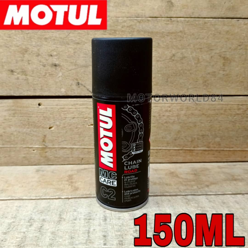 CHAIN LUBE ROAD MOTUL C2 150ML 400ML MC CARE SPRAY MOTOR CHAINLUCE