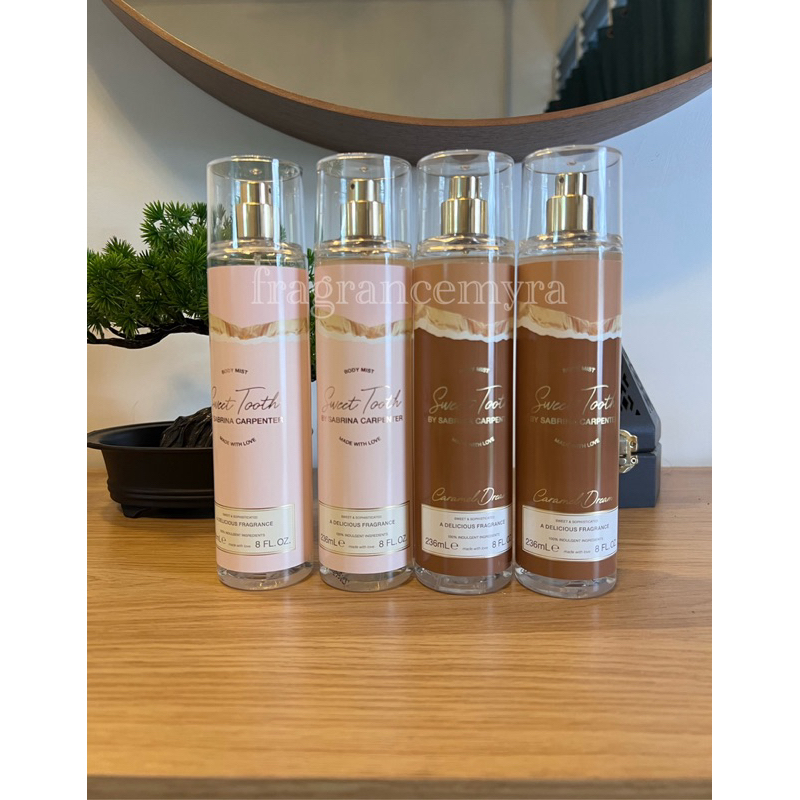 SABRINA CARPENTER SWEET TOOTH & CARAMEL DREAM BODY MIST 236ML Shopee Malaysia