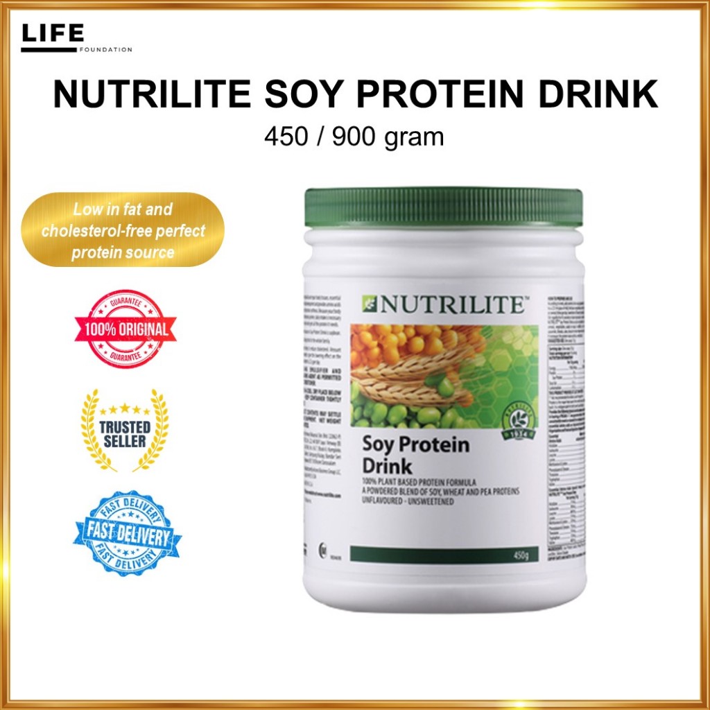 Nutrilite Soy Protein Drink Original Flavour 450/900g 蛋白质 Amway