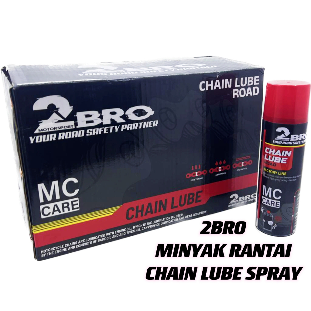MINYAK RANTAI MOTOR CHAIN LUBE O-RING MOTORCYCLE CHAIN SPRAY 450ML ...