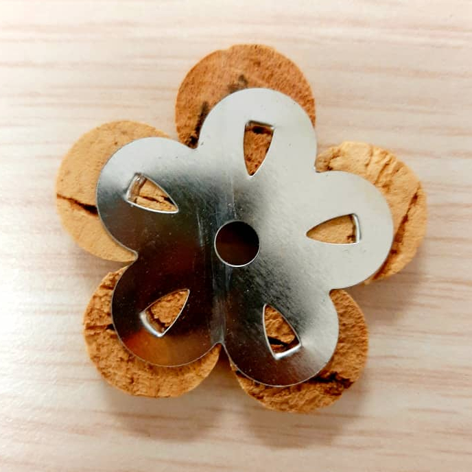 AE FLOWER OIL WICK LAMP HOLDER ORTHODOX CLORK FLOAT 5 PETAL OIL WICK