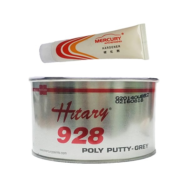 1KG HITARY 928 Poly Car Putty ( Grey Colour ) / Poly Putty / Car Cement