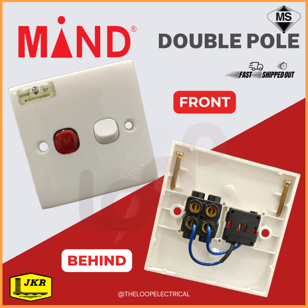 [READY STOCK] MIND SWITCHES (SUIS ELEKTRIK) WITH SIRIM / SIRIM & JKR ...
