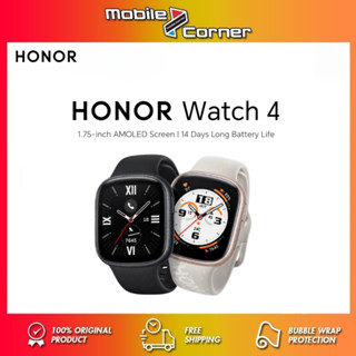 HONOR Watch 4 GPS Smartwatch (Black) TMA-B19 - 1.75-inch AMOLED