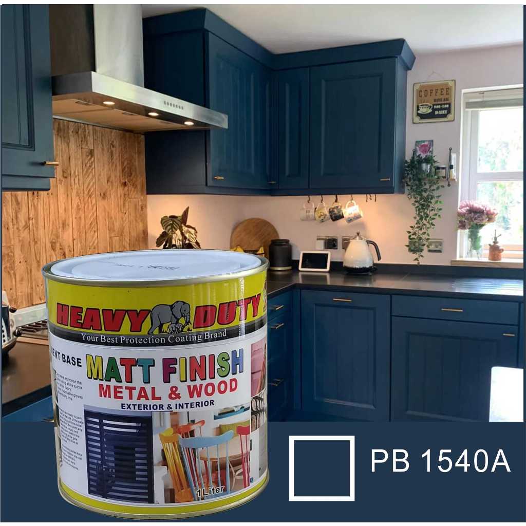 PB1540A ( MATT FINISH ) Matt HEAVY DUTY PAINT HIGH ENAMEL PAINT FOR