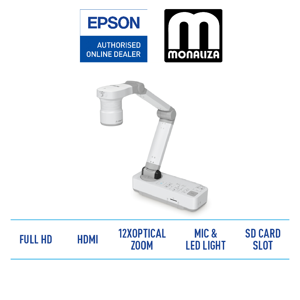 Epson Projector ElpdC21 Full Hd 1080p Document Camera Shopee Malaysia