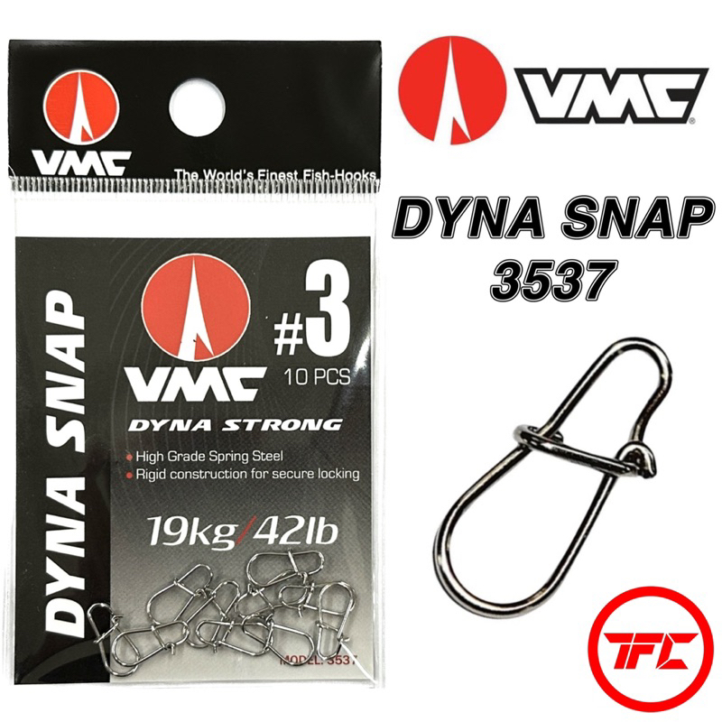 VMC DYNA SNAP 3537 Fishing High Grade Spring Steel Secure Lock