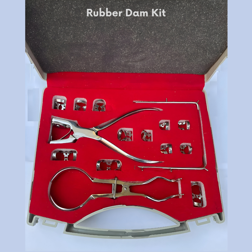 Dental Rubber Dam Clamps Forceps Frame Rubber Dam Kit Ainsworth Brewer