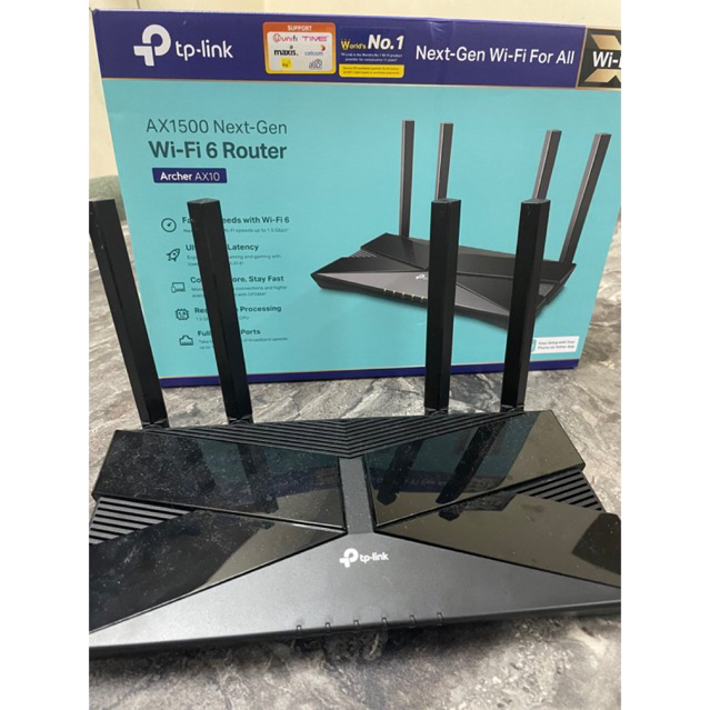 TP-LINK AX1500 Next-Gen Wi-Fi 6 Router Archer AX10 | Shopee Malaysia