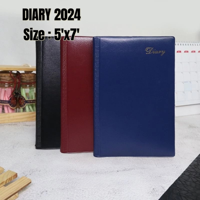 Daily Diary Year 2025 ( 5'x7') / Buku Diari Harian 2025 Shopee Malaysia