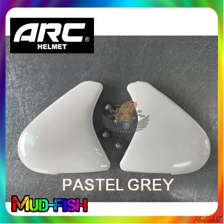 ARC RITZ SPECIAL COLOUR SIDE CAP | COVER SISI (PASTEL GREY) | Shopee ...