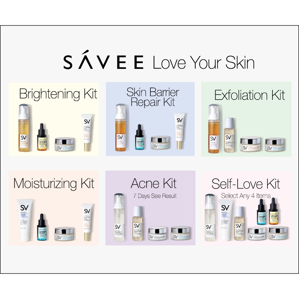 SAVEE 4-IN-1: TRAVEL KIT SKINCARE SET / SAVEE 4-DALAM-1: SET PENJAGAAN ...