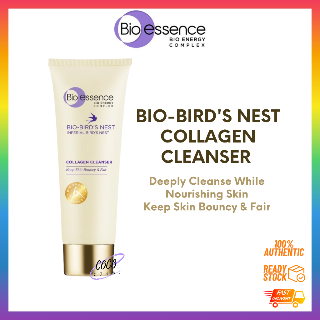 BIO ESSENCE Bio Bird's Nest Collagen Cleanser 100g Shopee Malaysia