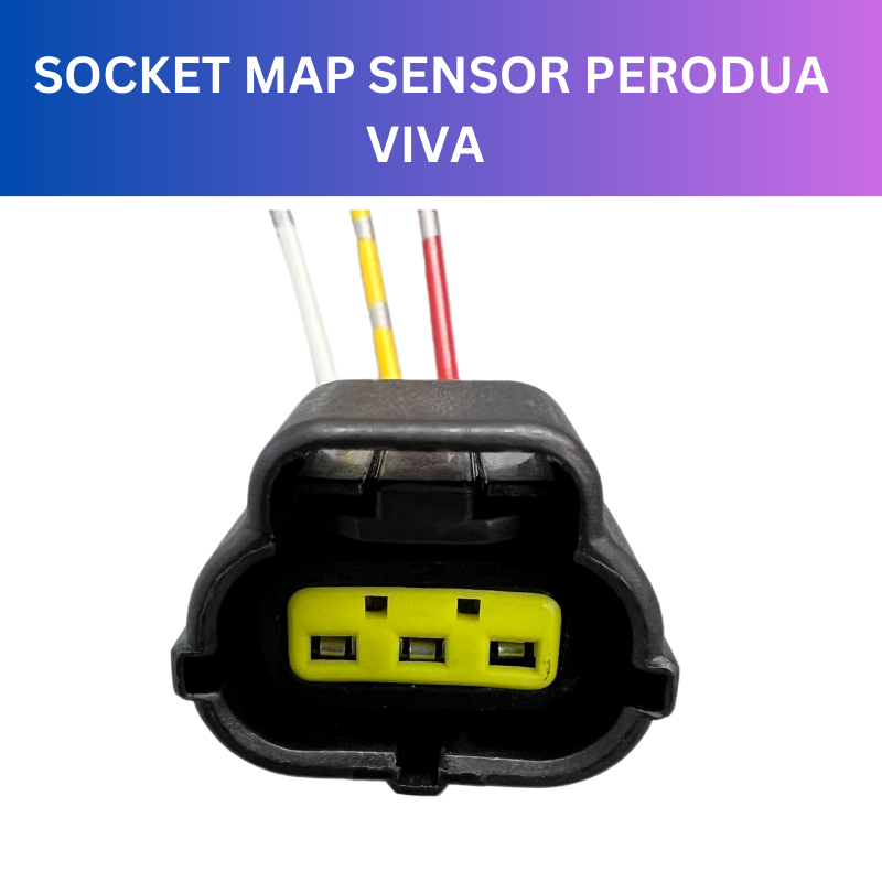 3 PIN PERODUA VIVA DAIHATSU AVY MAP SENSOR SOCKET SOCKET MAP SENSOR