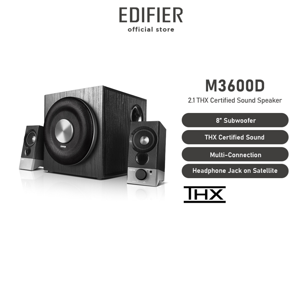 Edifier best sale m3600d thx