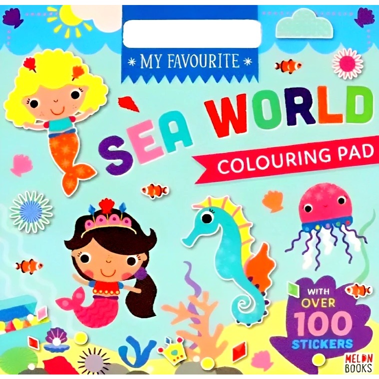 (BBW) Sea World Colouring Pad (ISBN: 9789392628146) | Shopee Malaysia
