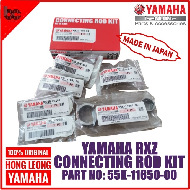 YAMAHA RXZ CONNECTING ROD KIT ORIGINAL / MADE IN JAPAN / RXZ / 55K