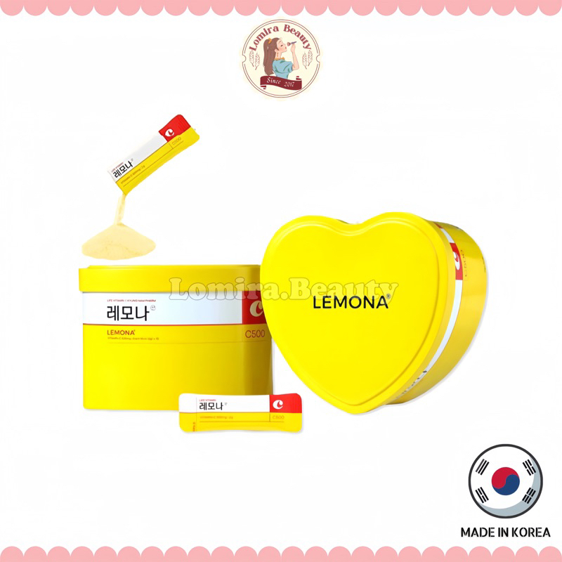 Lemona Vitamin C500 Powder (2g*70sticks) •Lemona Vitamin C 维他命C ...