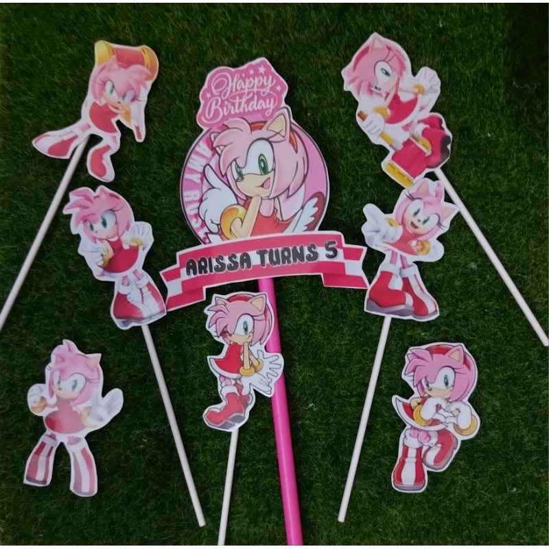 Amyrose sonic and tails Topper | Shopee Malaysia