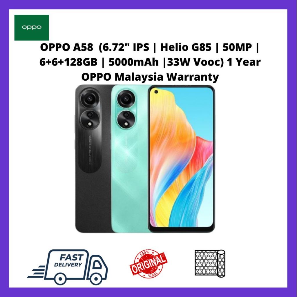 OPPO A58 (6.72