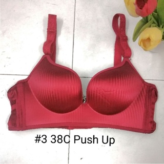 Bra High Quality Premium size 38/85 cup ABC Wireless Push up Lace Hook