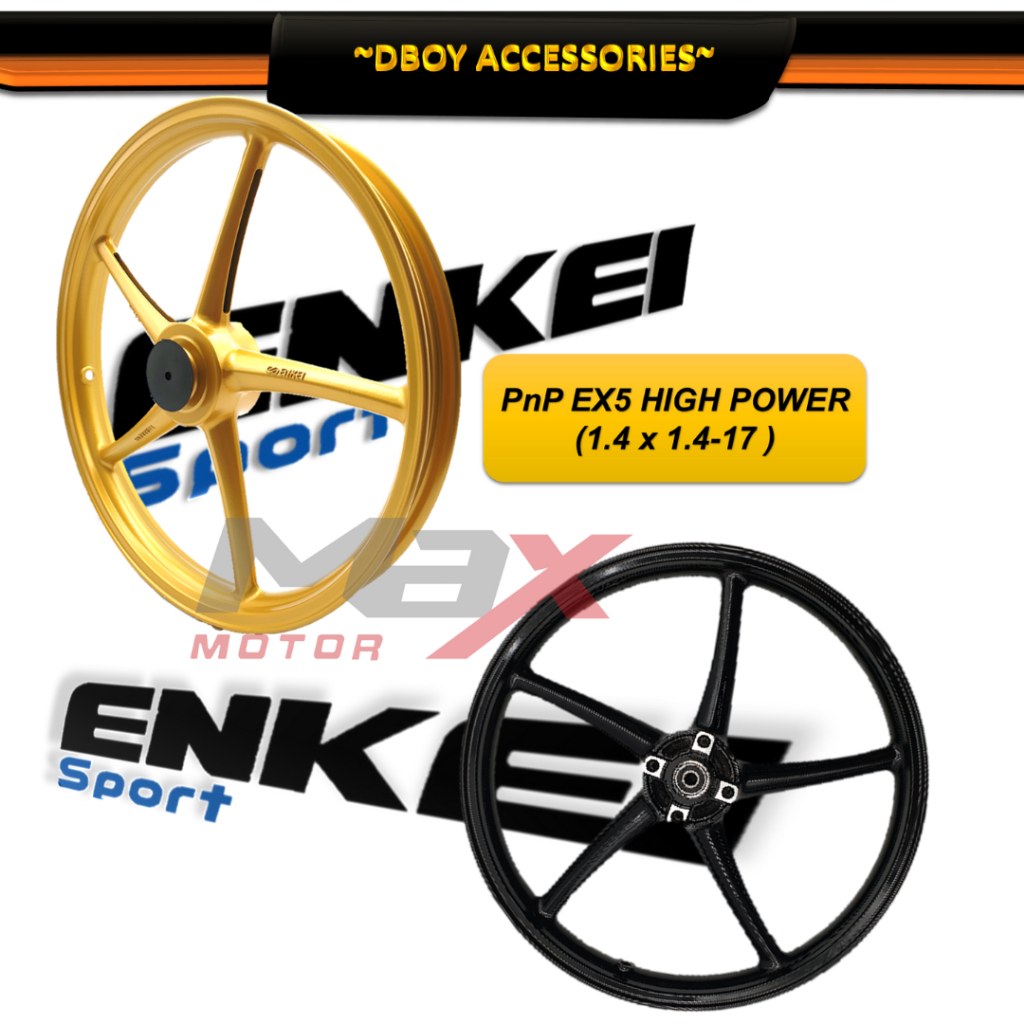 Enkei SP522 Sport Rims PNP Y15ZR Y16ZR Y125Z LC135 WAVE100 WAVE110