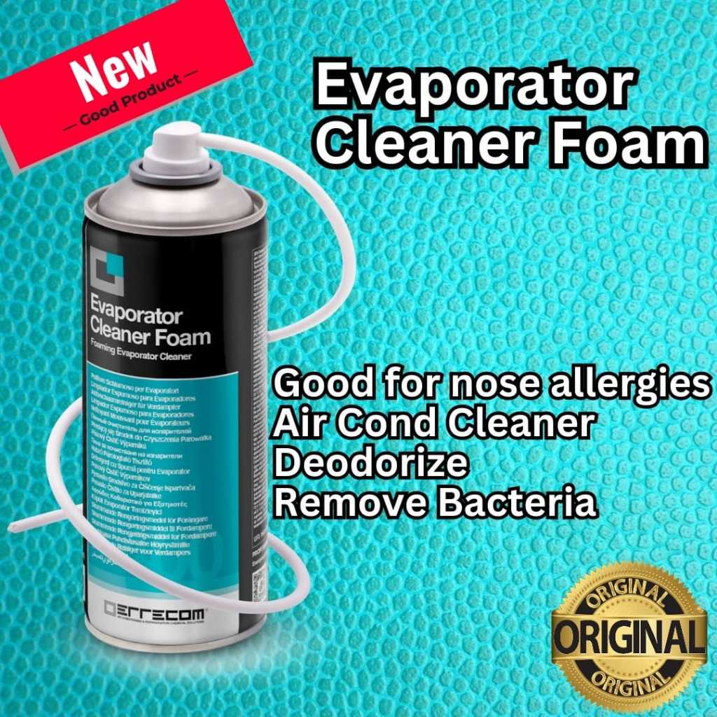 🌟🌟 New Arrived 🌟🌟 Errecom Evaporator Cleaner Foam *100 ml* | Air Cond ...