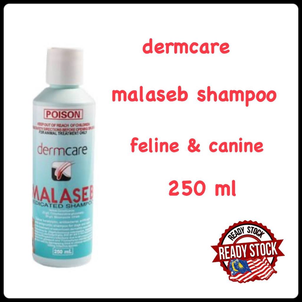 250ml Malaseb Dermcare Shampoo for Cat Dog Shampoo Kutu Kucing Anjing