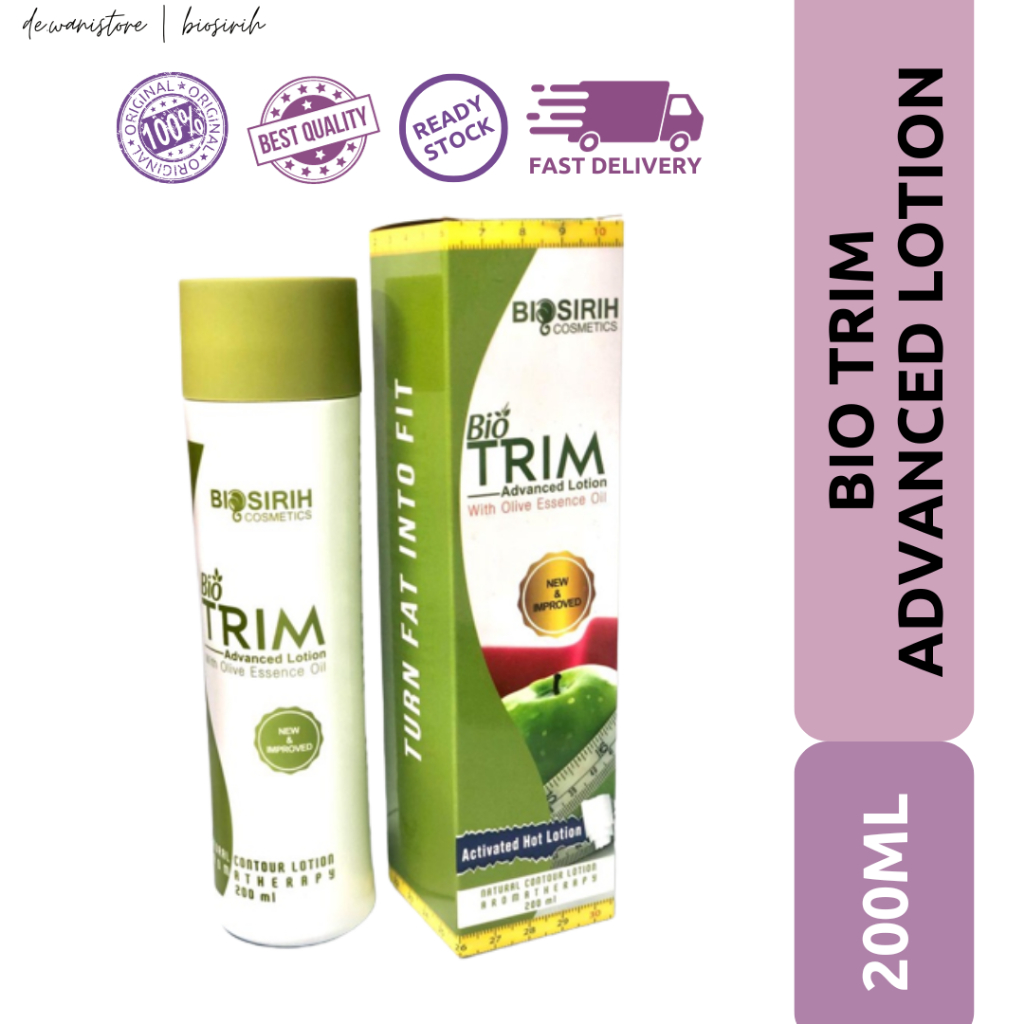 Biosirih Bio Trim Advanced Lotion 200ml/Losyen Langsing Badan/Lotion ...