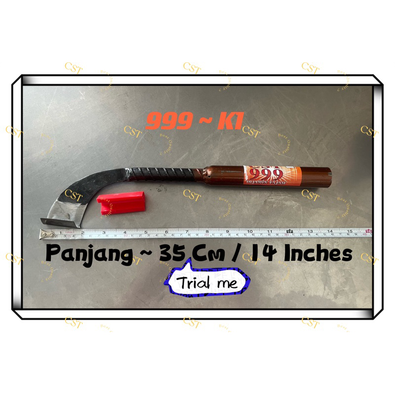 Pisau Menoreh Pokok Getah Cap 999 ~ K1 ~ Remark: Cannot be shipped to ...