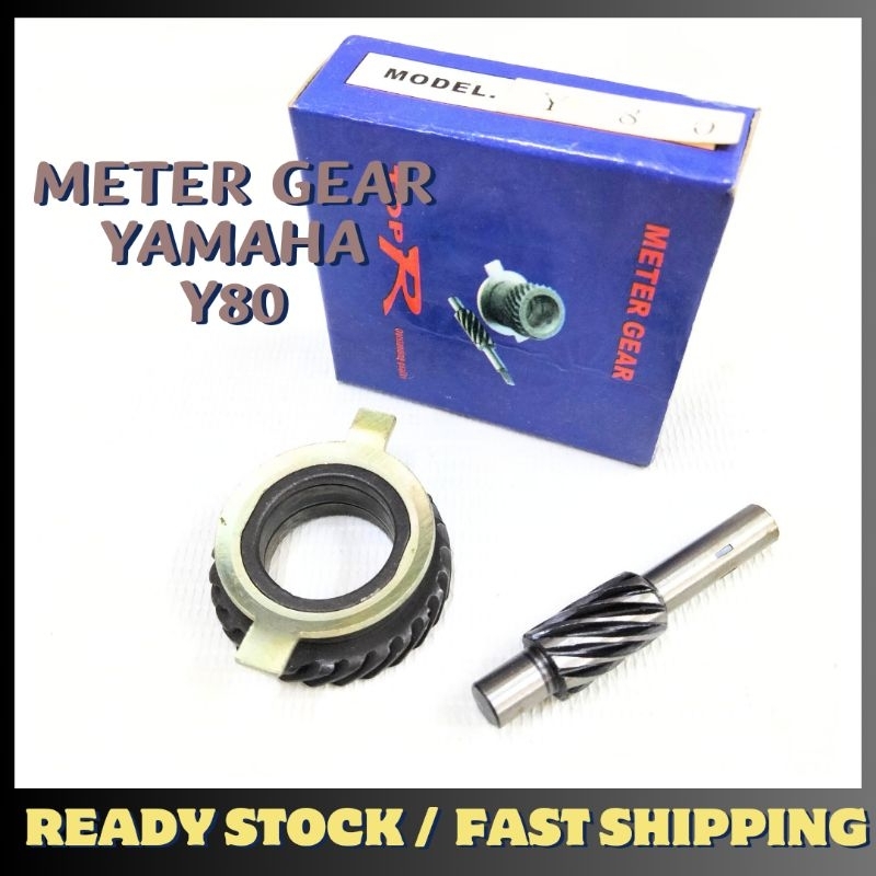 YAMAHA Y80 Y-80 MITRA TECH METER GEAR SPEEDO METER GEAR SPEEDOMETER ...