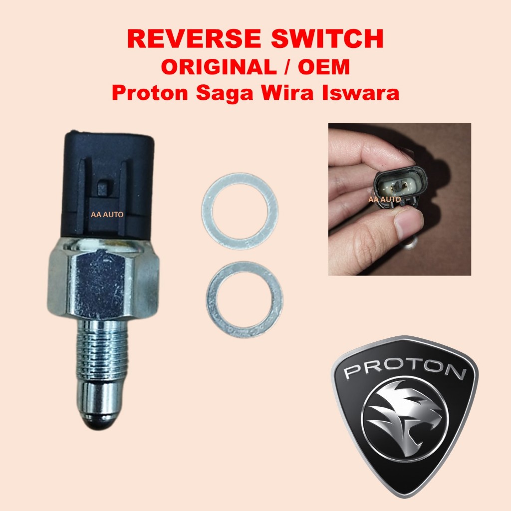 ORIGINAL / OEM Reverse Switch Proton Saga Wira Iswara Lampu Gear Box