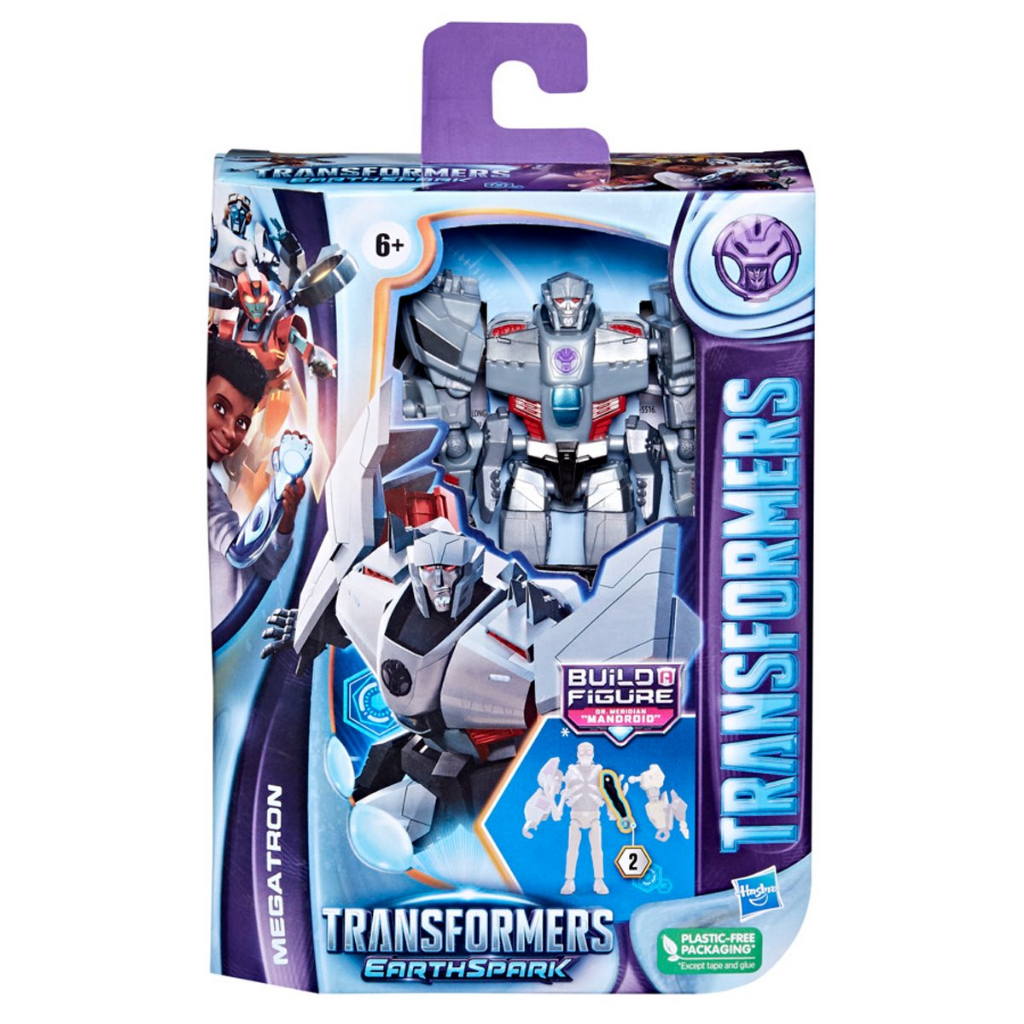 Transformers EarthSpark Deluxe Megatron (BAF Mandroid) Shopee Malaysia