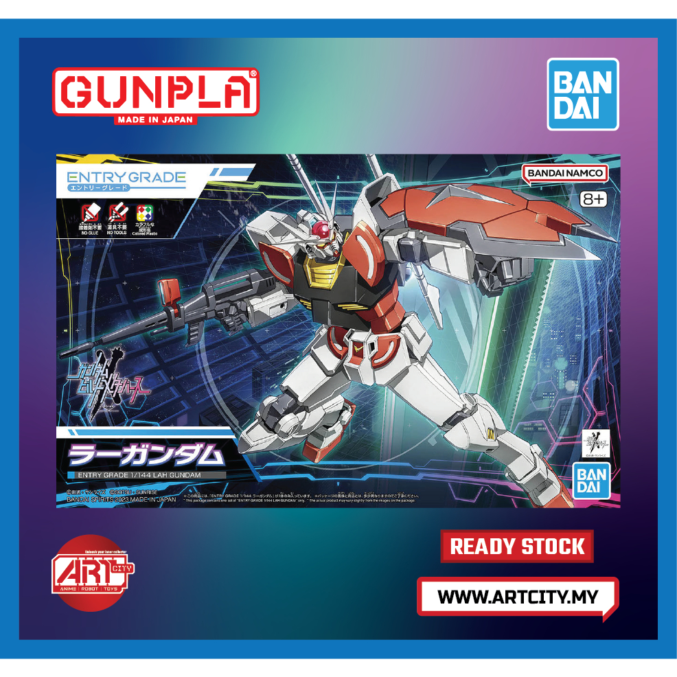 Ready Stock Bandai Entry Grade Eg Lah Gundam Gundam Build