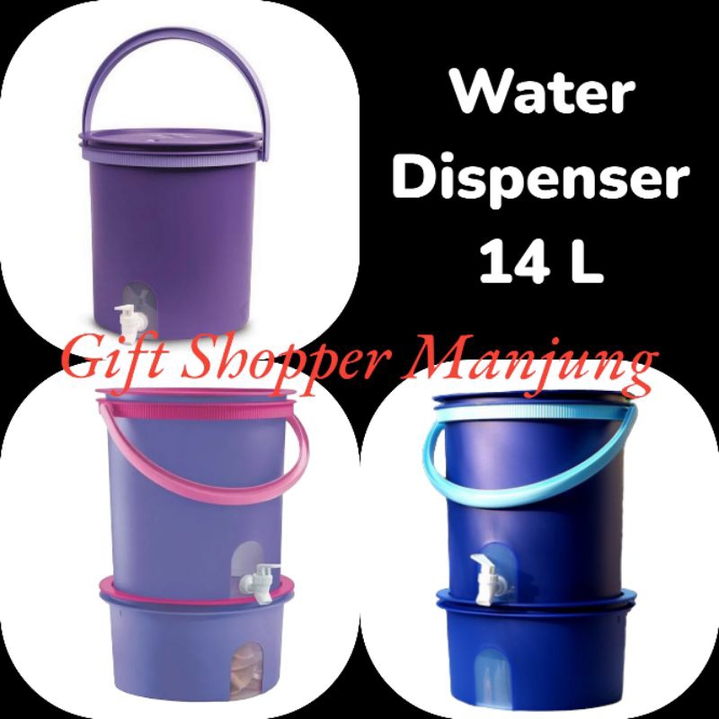 Tupperware Water Dispenser 14L & Canister 7L | Shopee Malaysia