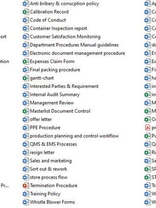 5 Star!！FULL ISO 9001 office templates (include SOP, flowchart ...