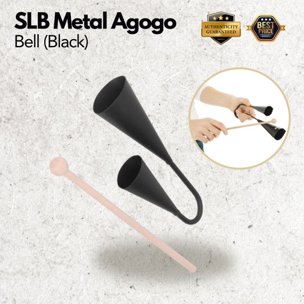 Metal Double Agogo Bells Alat Muzik Percussion Shopee Malaysia